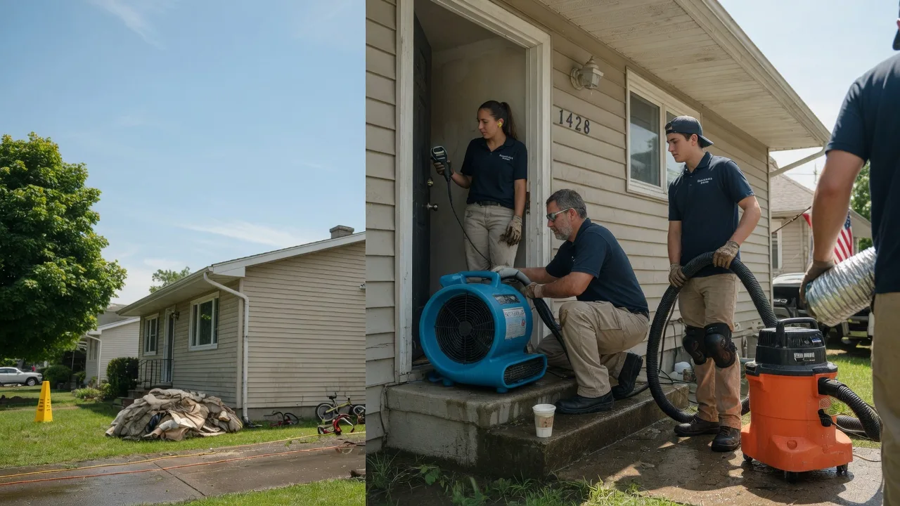 Water Damage Restoration in Advance, NC near me